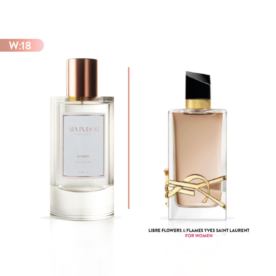 W:18 - LIBRE FLOWERS & FLAMES YVES SAINT LAURENT